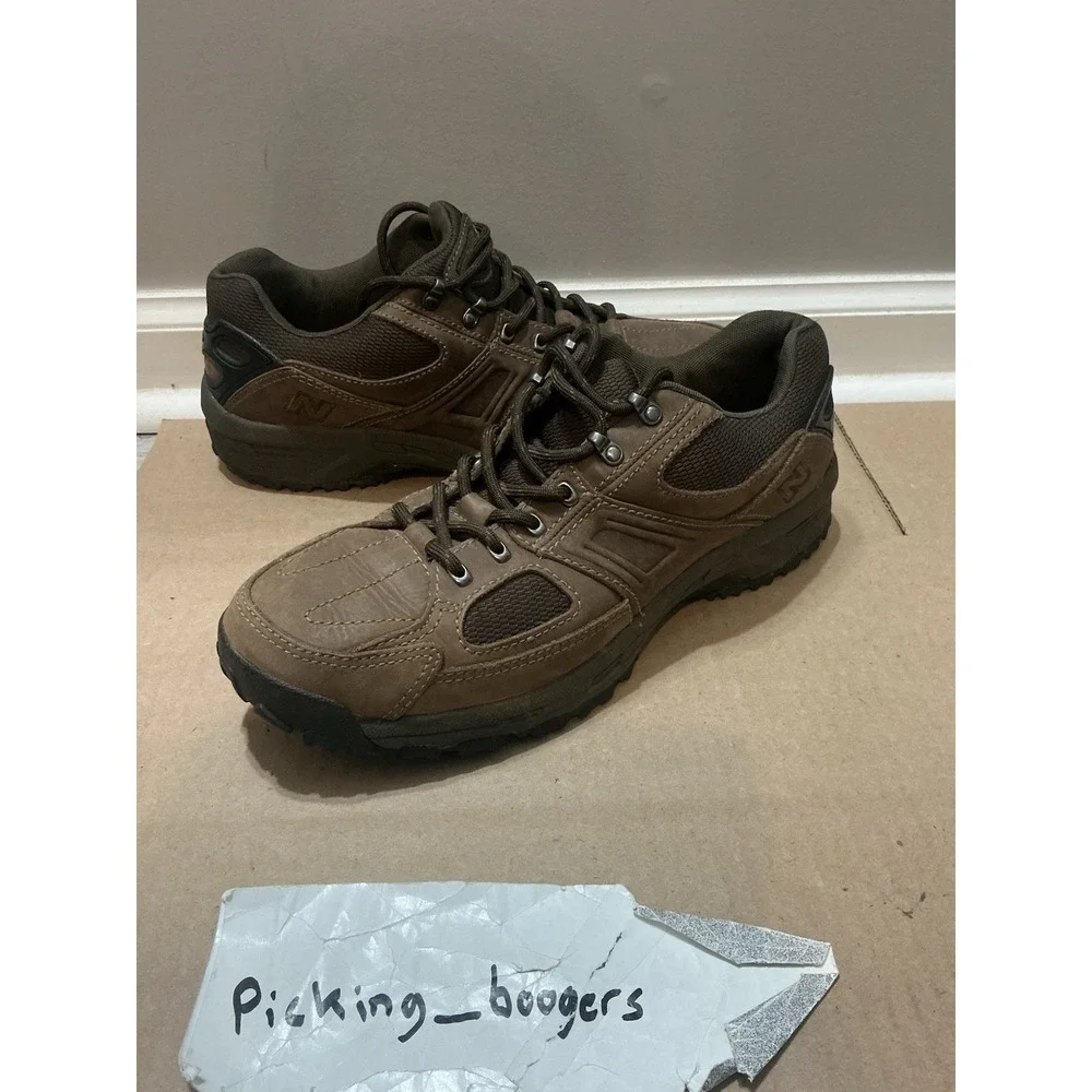New Balance Shoes Mens 10.5 US Brown Trail Walking Hiking LaceUp MW748BR Sneaker